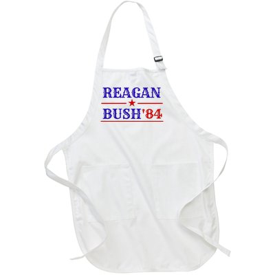 Reagan Bush 84 Full-Length Apron With Pockets