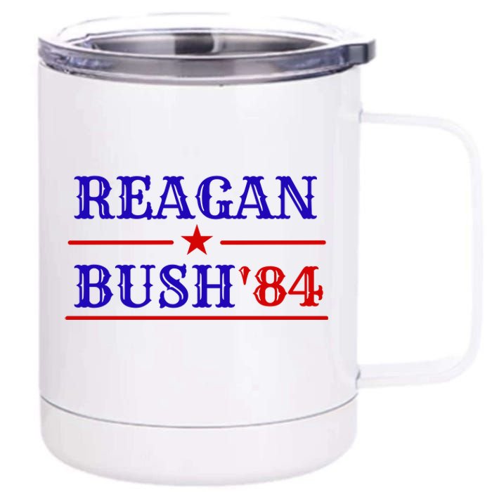 Reagan Bush 84 12 oz Stainless Steel Tumbler Cup