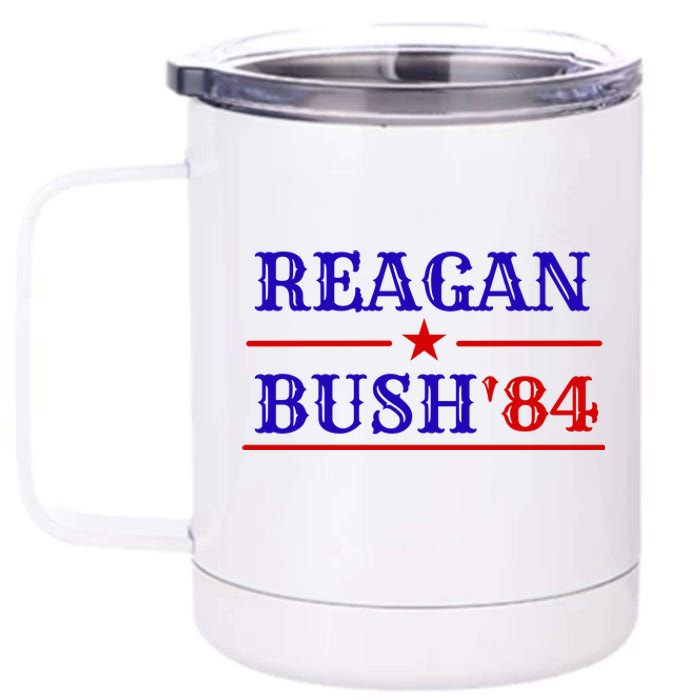 Reagan Bush 84 12 oz Stainless Steel Tumbler Cup