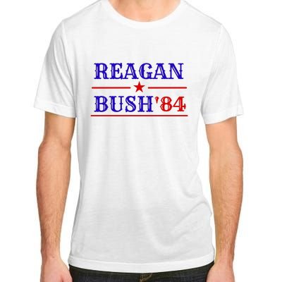 Reagan Bush 84 Adult ChromaSoft Performance T-Shirt