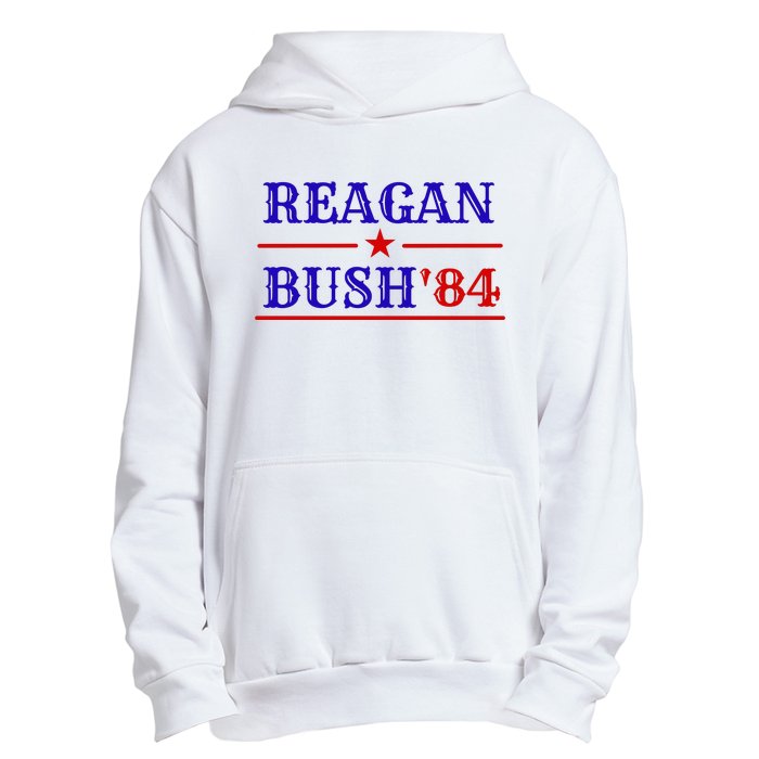 Reagan Bush 84 Urban Pullover Hoodie