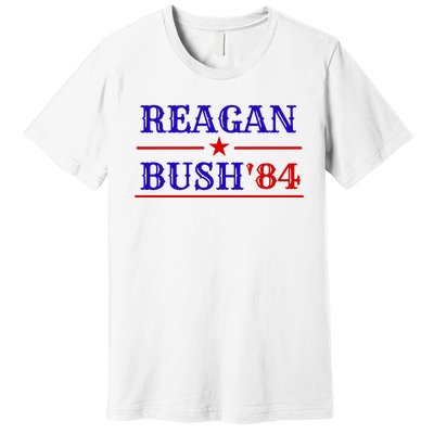 Reagan Bush 84 Premium T-Shirt