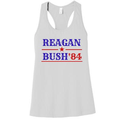 Reagan Bush 84 Women's Racerback Tank