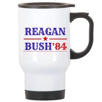 Reagan Bush 84 Stainless Steel Travel Mug