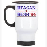 Reagan Bush 84 Stainless Steel Travel Mug