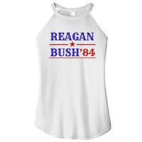 Reagan Bush 84 Women's Perfect Tri Rocker Tank