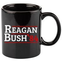 Reagan Bush 84 11oz C Handle Ceramic Mug