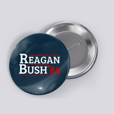 Reagan Bush 84 Button