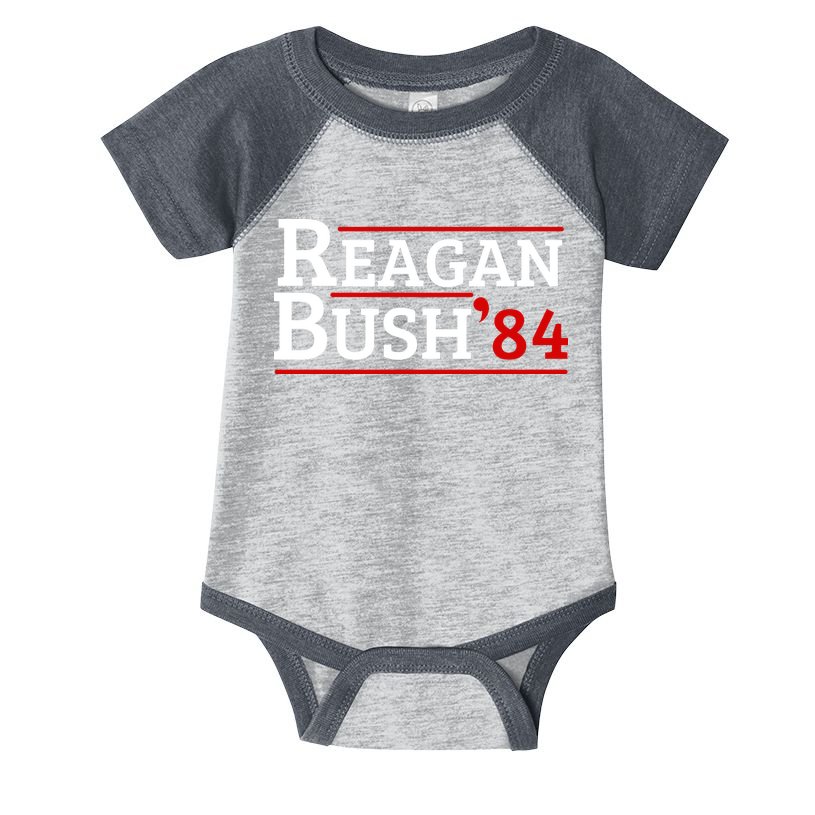 Reagan Bush 84 Infant Baby Jersey Bodysuit