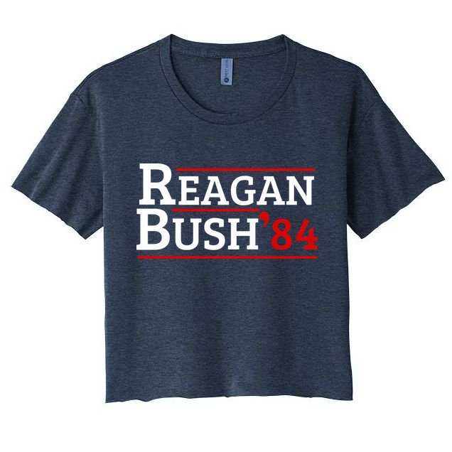 Reagan Bush 84 Crop Top