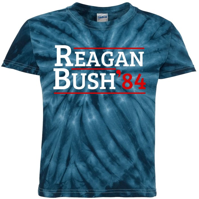 Reagan Bush 84 Kids Tie-Dye T-Shirt