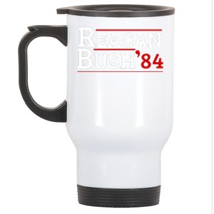 Reagan Bush 84 Stainless Steel Travel Mug