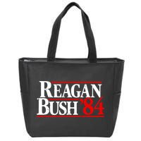 Reagan Bush 84 Vintage Zip Tote Bag