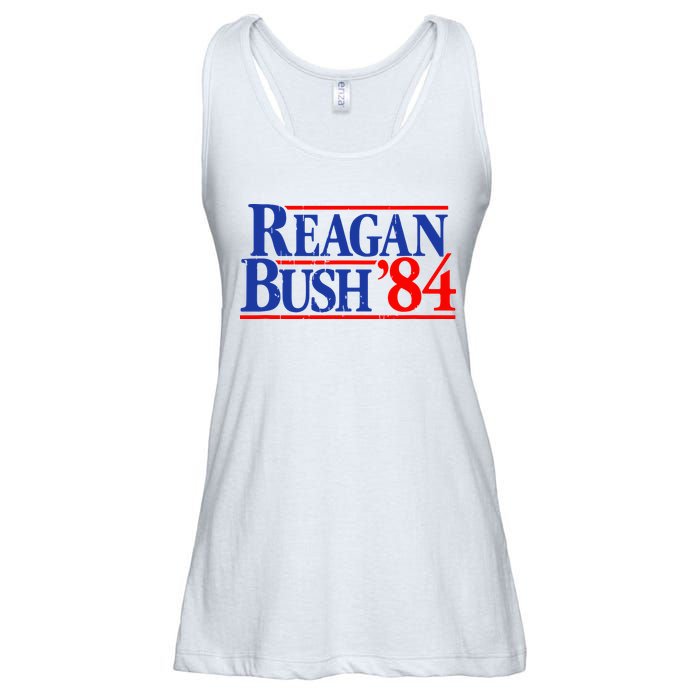 Reagan Bush 84 Vintage Ladies Essential Flowy Tank