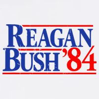 Reagan Bush 84 Vintage Ladies Essential Flowy Tank