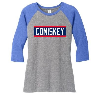 Retro Baseball 80's Throwback StyleI Still Call It Comiskey  Women's Tri-Blend 3/4-Sleeve Raglan Shirt