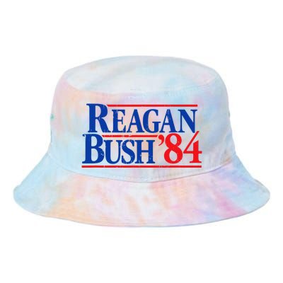 Reagan Bush '84 Vintage Republican Tie Dye Newport Bucket Hat