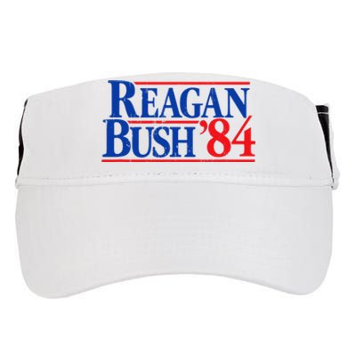 Reagan Bush '84 Vintage Republican Adult Drive Performance Visor