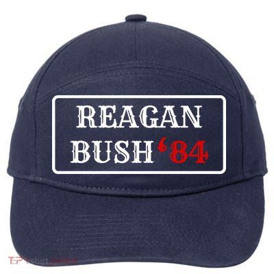 Reagan Bush 84 7-Panel Snapback Hat