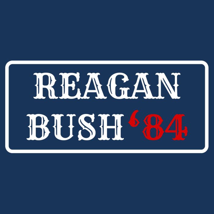 Reagan Bush 84 Flatbill Hat