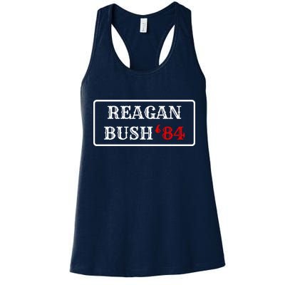 Reagan Bush 84 Womens Tank Top