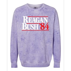 Reagan Bush 84 Colorblast Crewneck Sweatshirt