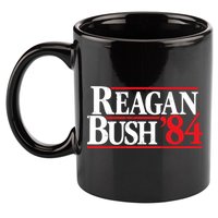 Reagan Bush 84 11oz C Handle Ceramic Mug