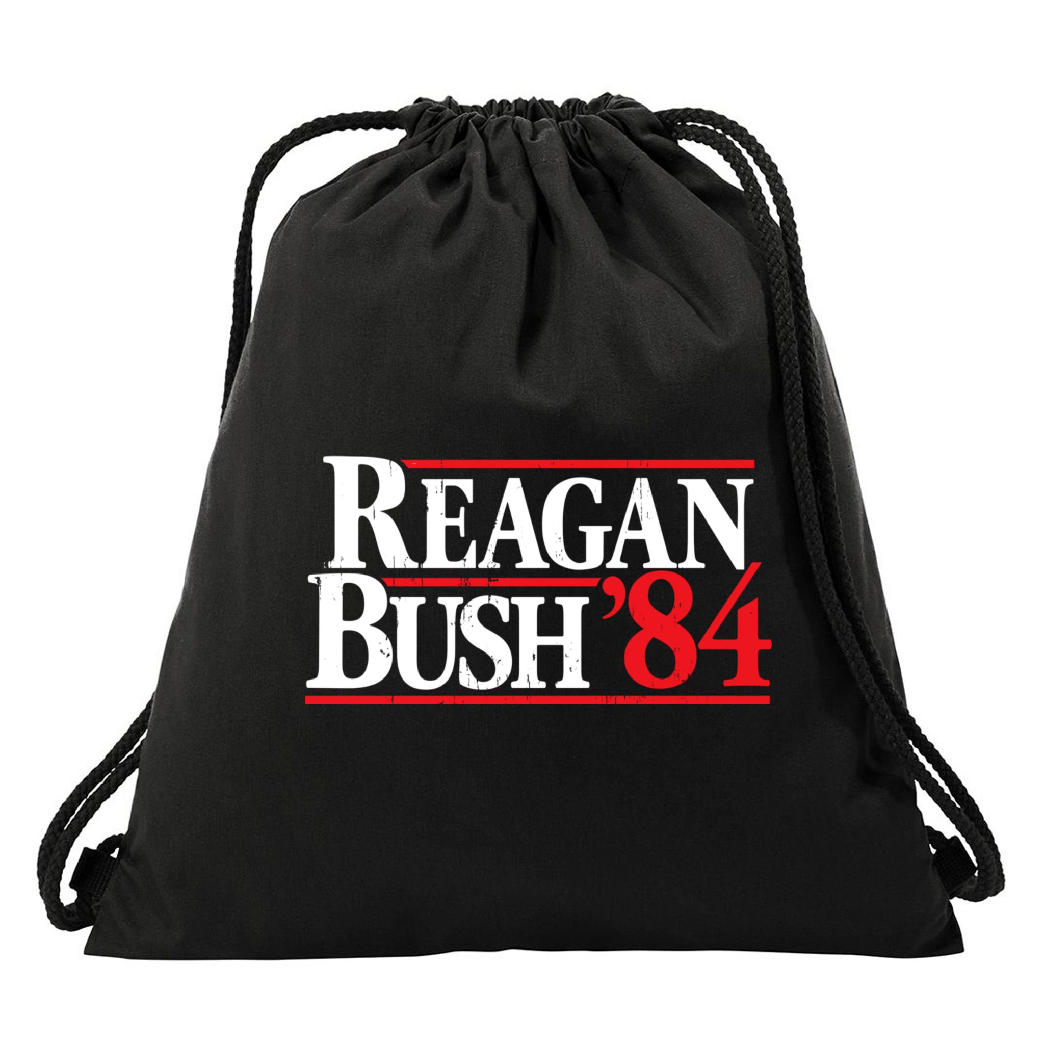 Reagan Bush 84 Drawstring Bag