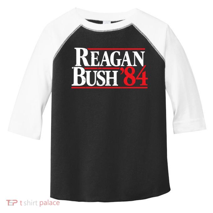 Reagan Bush 84 Toddler Fine Jersey T-Shirt