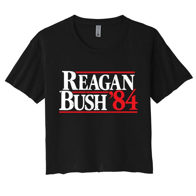 Reagan Bush 84 Crop Top