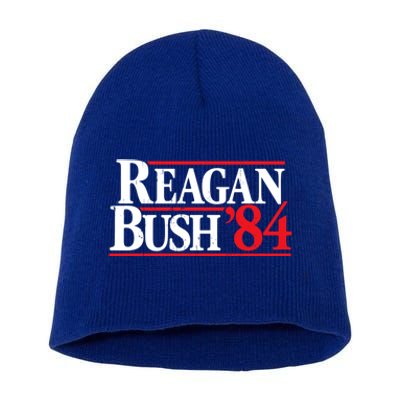 Reagan Bush 84 Short Acrylic Beanie