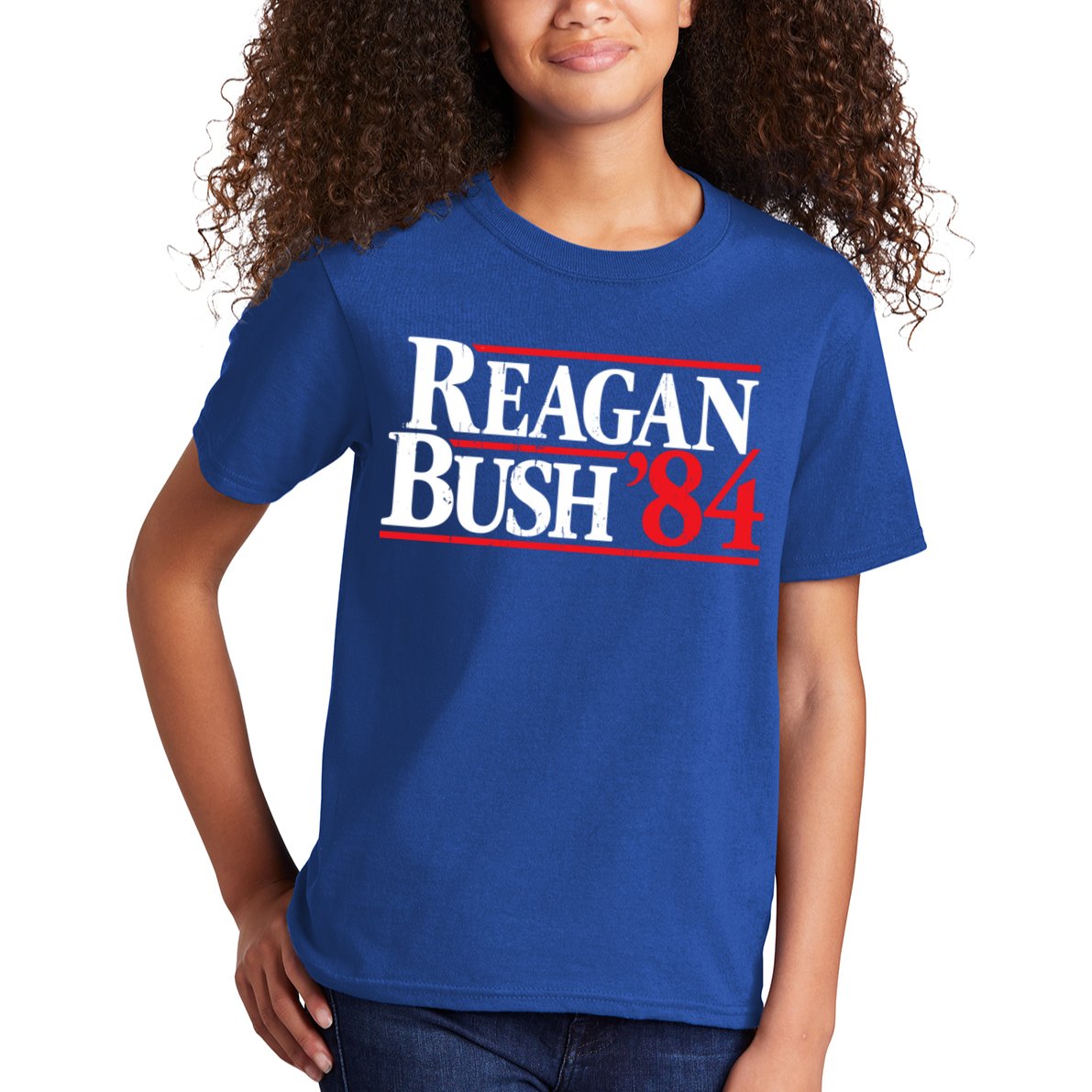 Reagan Bush 84 Kids T-Shirt