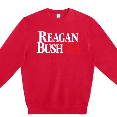 Reagan Bush 84 Premium Crewneck Sweatshirt