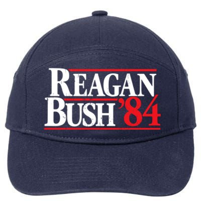 Reagan Bush 84 7-Panel Snapback Hat