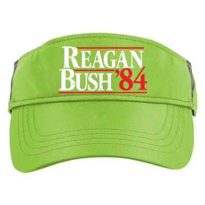 Reagan Bush 84 Vintage Republican Adult Drive Performance Visor