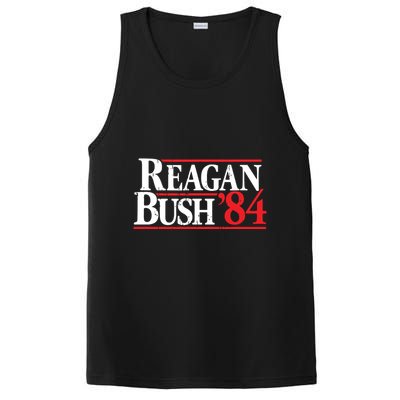 Reagan Bush 84 Vintage Republican PosiCharge Competitor Tank