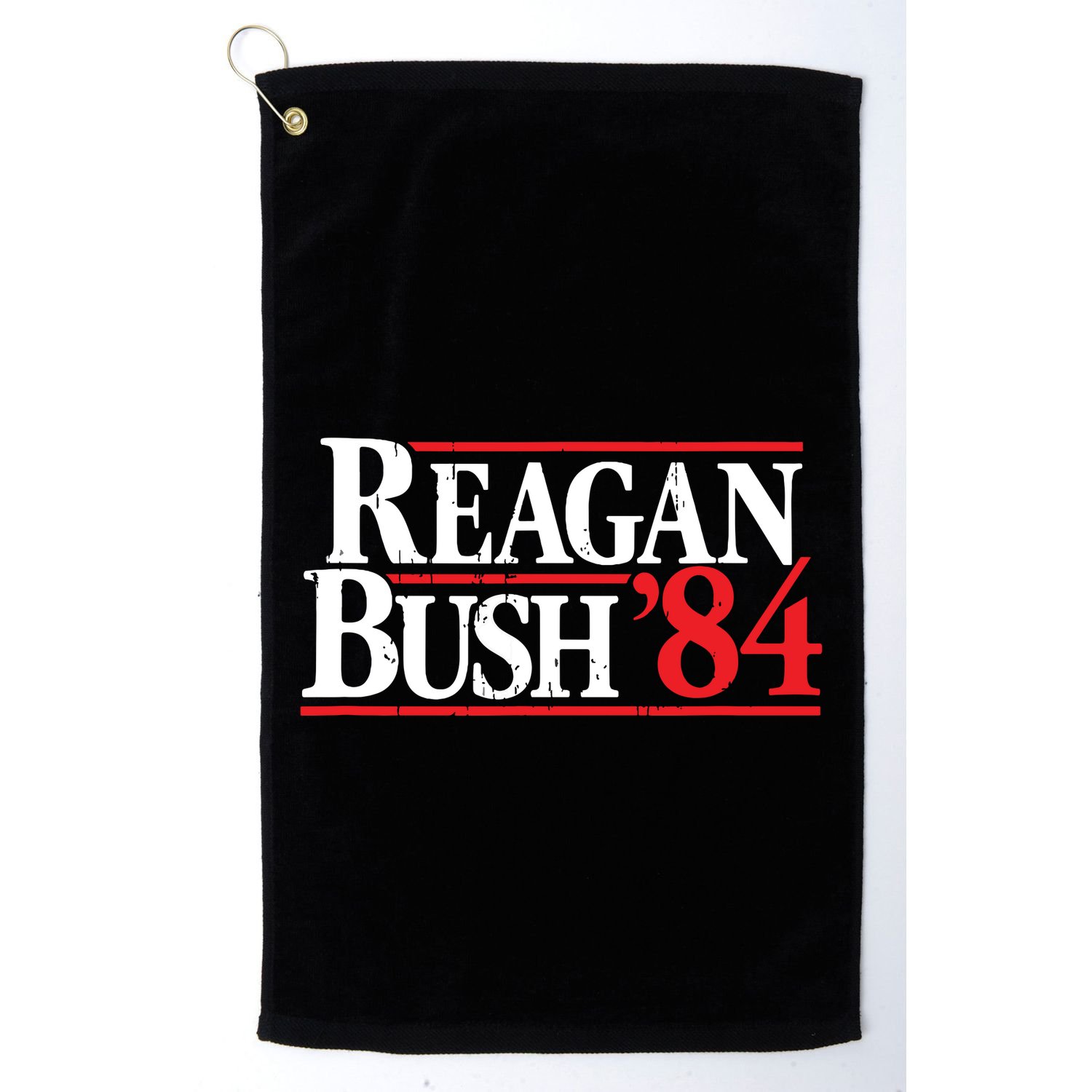 Reagan Bush 84 Vintage Republican Golf Towel