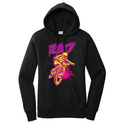 Rad Bmx 80s Women's Pullover Hoodie