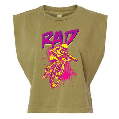 Rad Bmx 80s Garment-Dyed Women's Muscle Tee