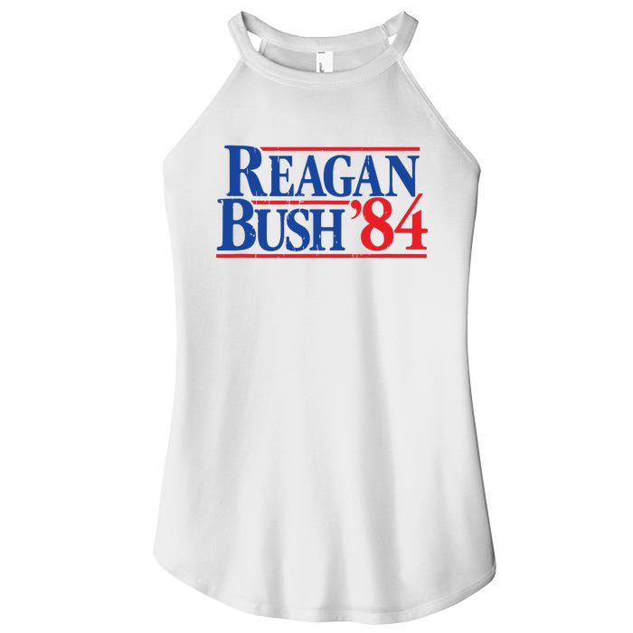 Reagan Bush 84 Vintage Republican Women’s Perfect Tri Rocker Tank