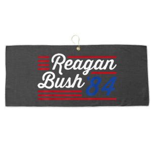 Reagan Bush 84 Conservative Republican Large Microfiber Waffle Golf Towel