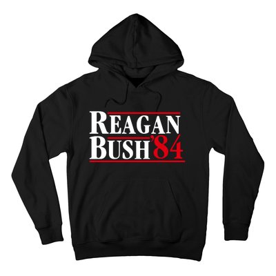 Reagan Bush 84 Shirt Presidential Campaign Hoodie