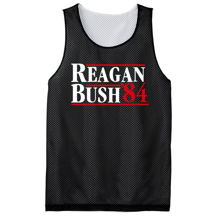 Reagan Bush 84 Shirt Presidential Campaign Mesh Reversible Basketball Jersey Tank