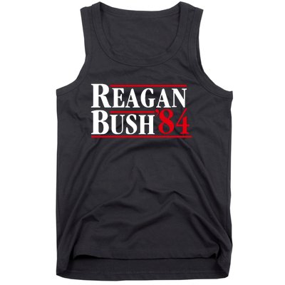 Reagan Bush 84 Shirt Presidential Campaign Tank Top