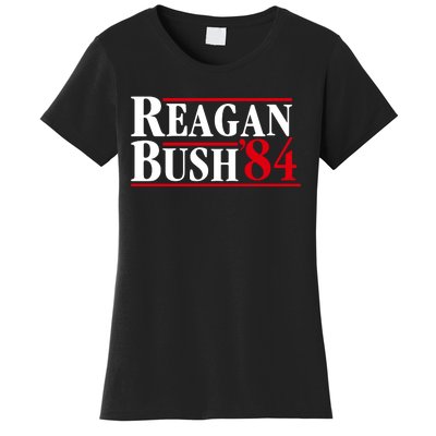 Reagan Bush 84 Shirt Presidential Campaign Women's T-Shirt