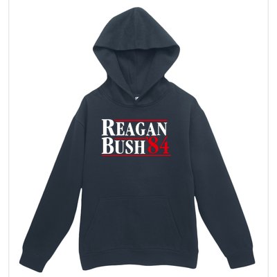 Reagan Bush 84 Shirt Presidential Campaign Urban Pullover Hoodie