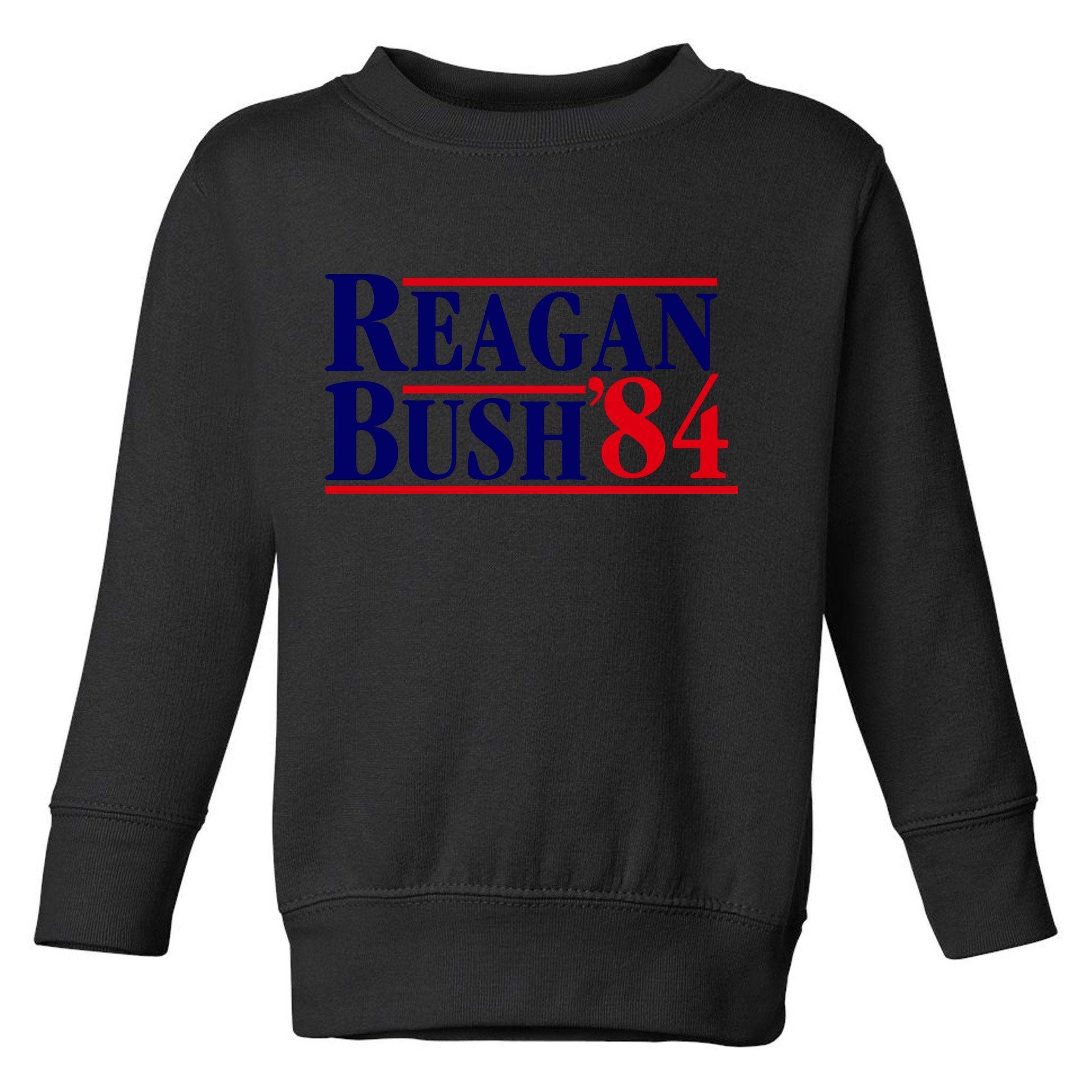 Reagan Bush 84 Shirt Presidential Campaign Toddler Sweatshirt