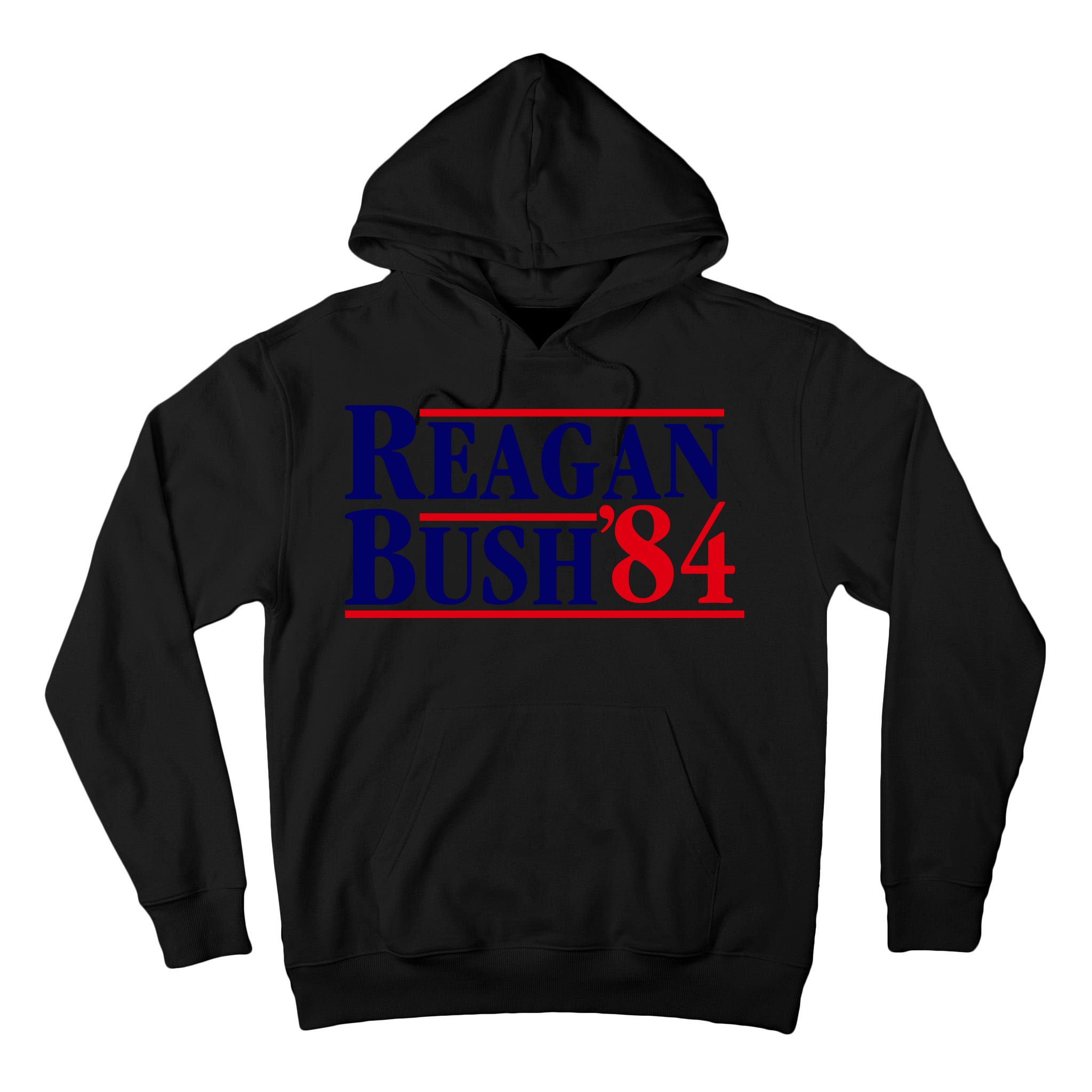 Reagan Bush 84 Shirt Presidential Campaign Tall Hoodie