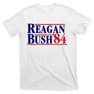 Reagan Bush 84 Shirt Presidential Campaign T-Shirt