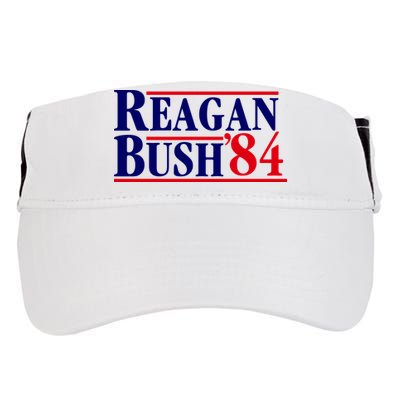 Reagan Bush 84 Shirt Presidential Campaign Adult Drive Performance Visor